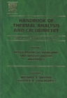 Handbook of Thermal Analysis and Calorimetry : Applications to inorganic and miscellaneous materials Volume 2 - Book