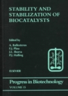 Stability and Stabilization of Biocatalysts : Volume 15 - Book