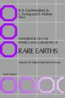 Handbook on the Physics and Chemistry of Rare Earths : High Energy Spectroscopy Volume 10 - Book