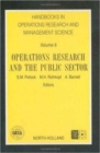 Operations Research and the Public Sector : Volume 6 - Book