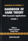 Handbook of Game Theory with Economic Applications : Volume 2 - Book