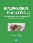 Macpherson Magazine Chef's - Receta Pate de setas vegano y tosta de pimientos con aguacate - Book