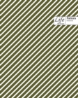 Striped Pattern Composition Notebook - Book