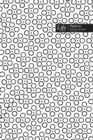 Ringed Dots Pattern Composition Notebook, Dotted Lines, Wide Ruled Medium Size 6 x 9 Inch (A5), 144 Sheets White Cover - Book