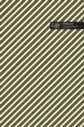 Striped Pattern Composition Notebook, Dotted Lines, Wide Ruled Medium Size 6 x 9 Inch (A5), 144 Sheets, Swamp Cover - Book