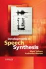 Developments in Speech Synthesis - eBook