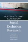 Multidisciplinary Handbook of Social Exclusion Research - eBook