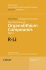 The Chemistry of Organolithium Compounds - eBook