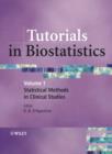 Tutorials in Biostatistics : Statistical Methods in Clinical Studies v. 1 - Book