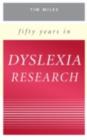 Fifty Years in Dyslexia Research - eBook