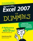 Excel 2007 For Dummies - Book