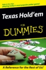 Texas Hold'em For Dummies - Book