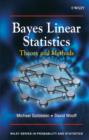 Bayes Linear Statistics : Theory and Methods - Michael Goldstein