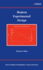 Modern Experimental Design - eBook