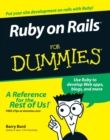 Ruby on Rails For Dummies - Book