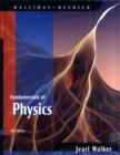 Fundamentals of Physics with Wiley Plus WebCT Powerpack - Book