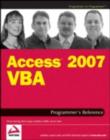 Access 2007 VBA Programmer's Reference - eBook