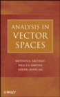 Analysis in Vector Spaces - Book