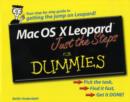 Mac OS X Leopard Just the Steps For Dummies - eBook