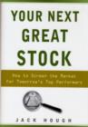 Your Next Great Stock : How to Screen the Market for Tomorrow's Top Performers - eBook