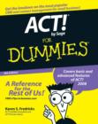 ACT! by Sage For Dummies - Book