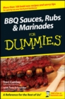 BBQ Sauces, Rubs and Marinades For Dummies - Book