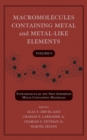 Macromolecules Containing Metal and Metal-Like Elements, Volume 9 : Supramolecular and Self-Assembled Metal-Containing Materials - Book