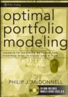 Optimal Portfolio Modeling : Models to Maximize Returns and Control Risk in Excel and R - eBook