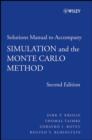 Student Solutions Manual to accompany Simulation and the Monte Carlo Method - Dirk P. Kroese