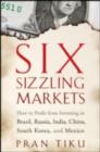 Six Sizzling Markets : How to Profit from Investing in Brazil, Russia, India, China, South Korea, and Mexico - eBook
