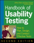 Handbook of Usability Testing : How to Plan, Design, and Conduct Effective Tests - eBook