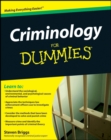 Criminology For Dummies - Book