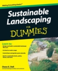 Sustainable Landscaping For Dummies - Book