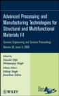 Advanced Processing and Manufacturing Technologies for Structural and Multifunctional Materials III, Volume 30, Issue 8 - Book