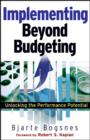 Implementing Beyond Budgeting : Unlocking the Performance Potential - eBook