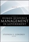 Handbook of Human Resource Management in Government - Book