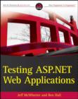 Testing ASP.NET Web Applications - Book