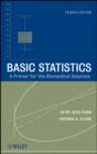 Basic Statistics : A Primer for the Biomedical Sciences - eBook