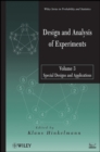 Design and Analysis of Experiments, Volume 3 : Special Designs and Applications - Book