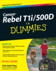 Canon EOS Rebel T1i/500D For Dummies - Book
