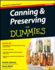 Canning and Preserving For Dummies - eBook