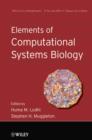 Elements of Computational Systems Biology - Huma M. Lodhi