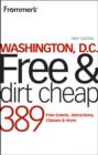 Frommer's Washington DC Free and Dirt Cheap - Book