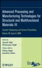 Advanced Processing and Manufacturing Technologies for Structural and Multifunctional Materials III, Volume 30, Issue 8 - eBook