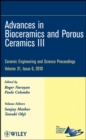 Advances in Bioceramics and Porous Ceramics III, Volume 31, Issue 6 - Book