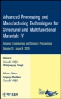 Advanced Processing and Manufacturing Technologies for Structural and Multifunctional Materials IV, Volume 31, Issue 8 - Book