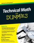 Technical Math For Dummies - Book