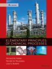 Elementary Principles of Chemical Processes - Book