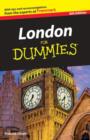 London For Dummies<sup></sup> - eBook