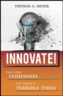 Innovate! : How Great Companies Get Started in Terrible Times - eBook